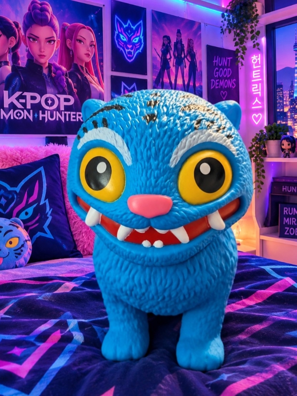 New K-pop Demon Hunters Derby Tiger Figure